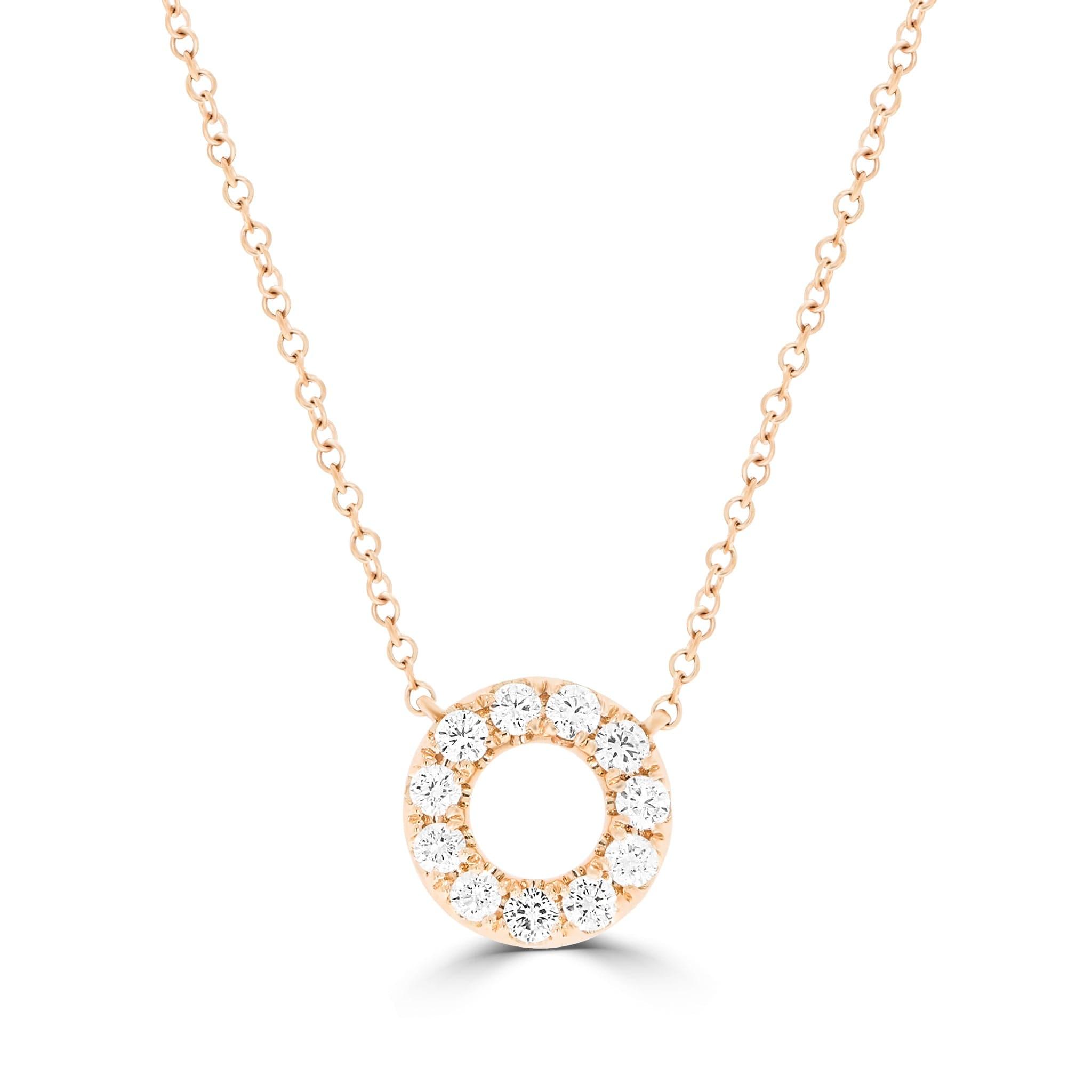 Circle of Life Small Diamond Pendant - Rosendorff Diamond Jewellers